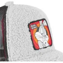 kasketter-buet-gra-snapback-bugs-bunny-looney-tunes-af-capslab