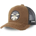 kasketter-buet-brun-snapback-coyote-looney-tunes-af-capslab
