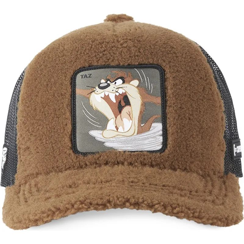 kasketter-buet-brun-snapback-de-borreguillo-diablo-tasmansk-djaevel-looney-tunes-af-capslab