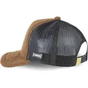 capslab-looney-tunes-tazmanienske-djaevel-fur1-taz2-brun-trucker-kasket-med-fleece