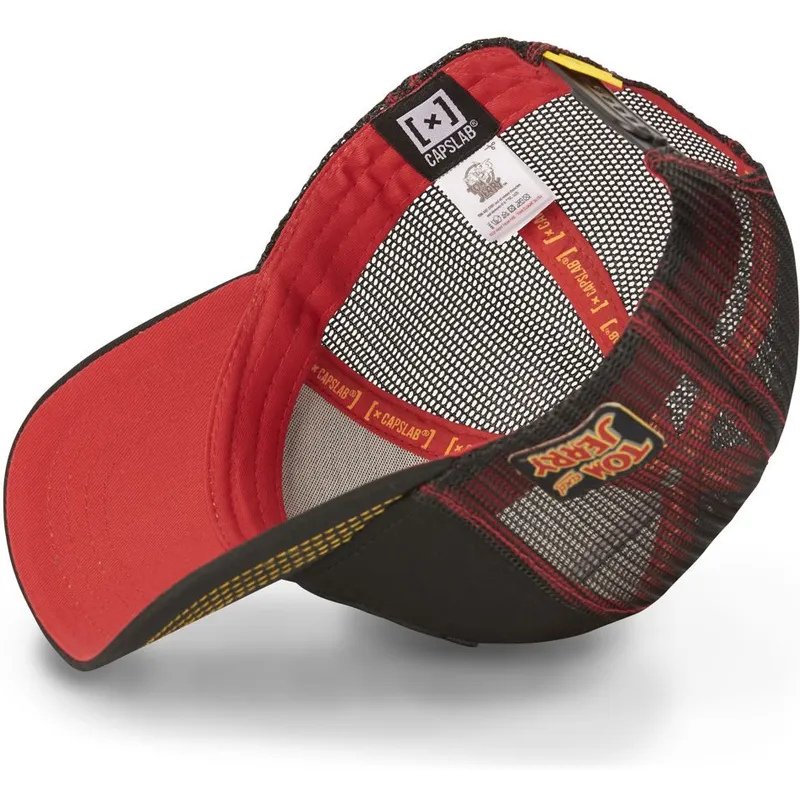 kasketter-buet-sort-snapback-tom-og-jerry-looney-tunes-af-capslab