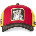 tom-to4-looney-tunes-capslab-rod-gul-og-sort-trucker-kasket