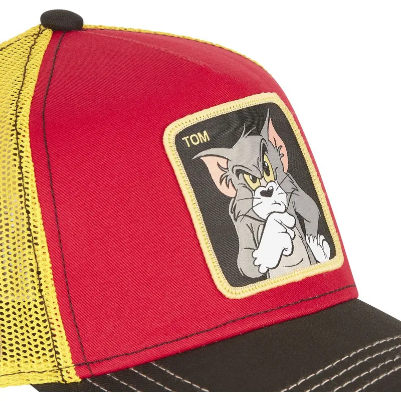 kasketter-buet-rod-snapback-tom-looney-tunes-af-capslab