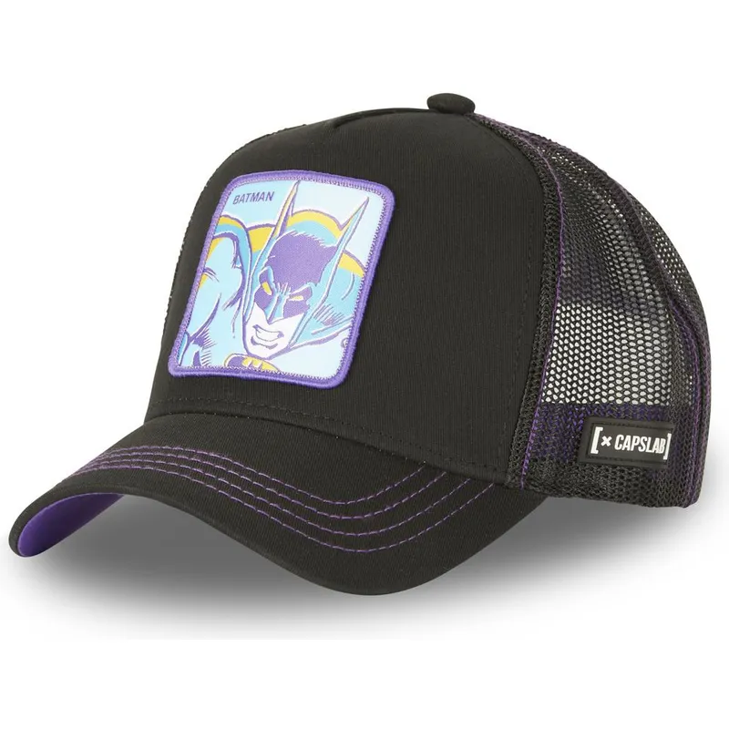 kasketter-buet-sort-snapback-batman-dc-comics-af-capslab kasketter-buet-sort-snapback-batman-dc-comics-af-capslab