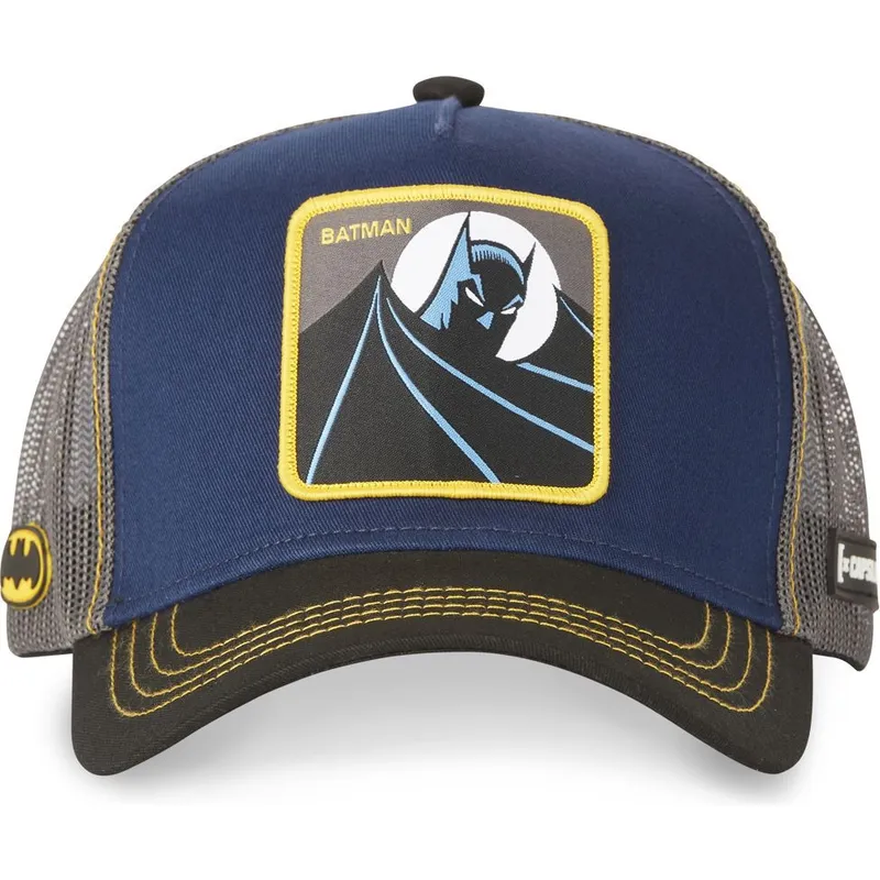 kasketter-buet-marinebla-snapback-batman-dc-comics-af-capslab