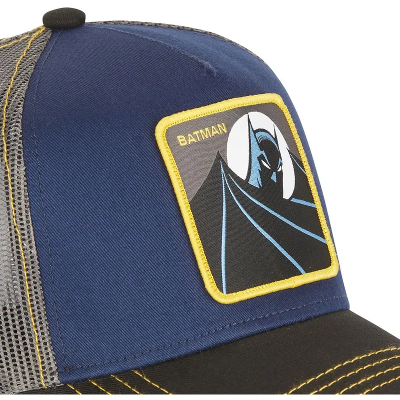 kasketter-buet-marinebla-snapback-batman-dc-comics-af-capslab