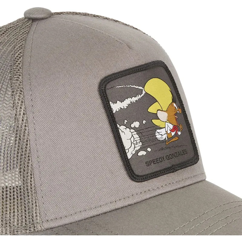 kasketter-buet-gra-snapback-speedy-gonzales-looney-tunes-af-capslab kasketter-buet-gra-snapback-speedy-gonzales-looney-tunes-af-capslab
