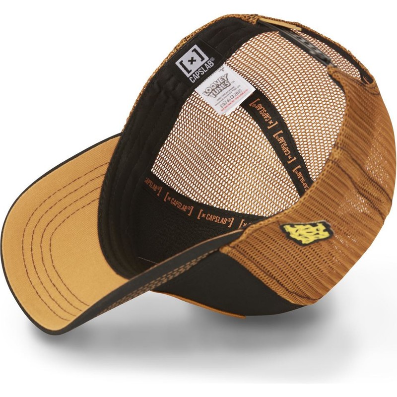 capslab-speedy-gonzales-spe3-looney-tunes-black-and-brown-trucker-hat