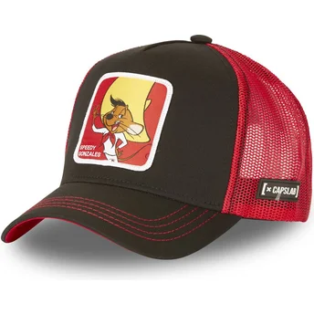 kasketter-buet-sort-snapback-speedy-gonzales-looney-tunes-af-capslab