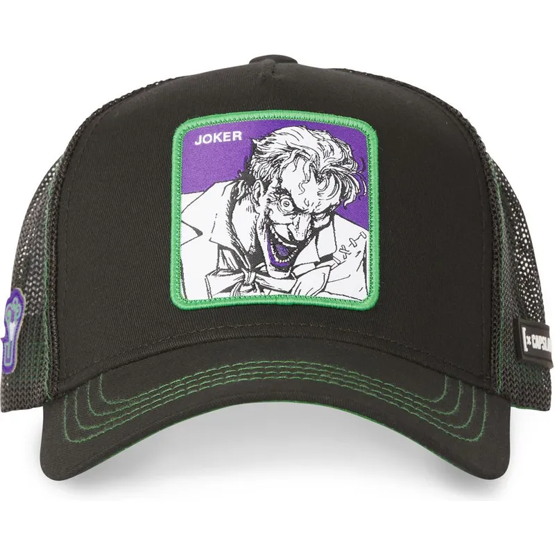 kasketter-buet-sort-snapback-joker-dc-comics-af-capslab kasketter-buet-sort-snapback-joker-dc-comics-af-capslab