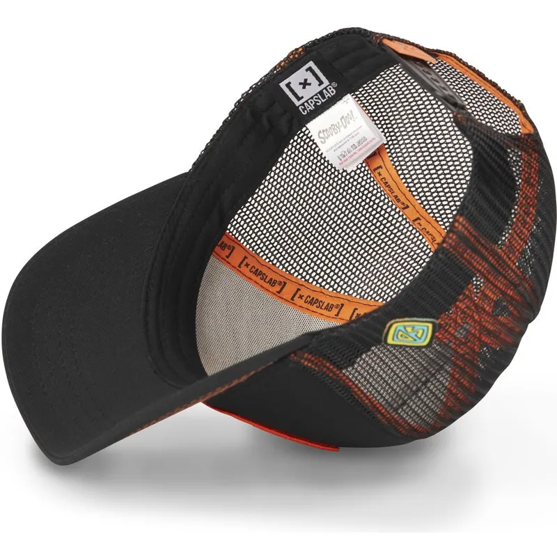 kasketter-buet-sort-snapback-scooby-doo-scooby-doo-af-capslab