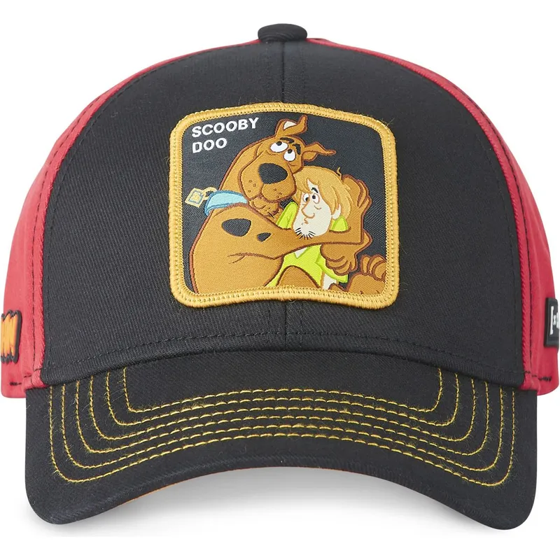 kasketter-buet-sort-snapback-scooby-doo-og-shaggy-scooby-doo-af-capslab