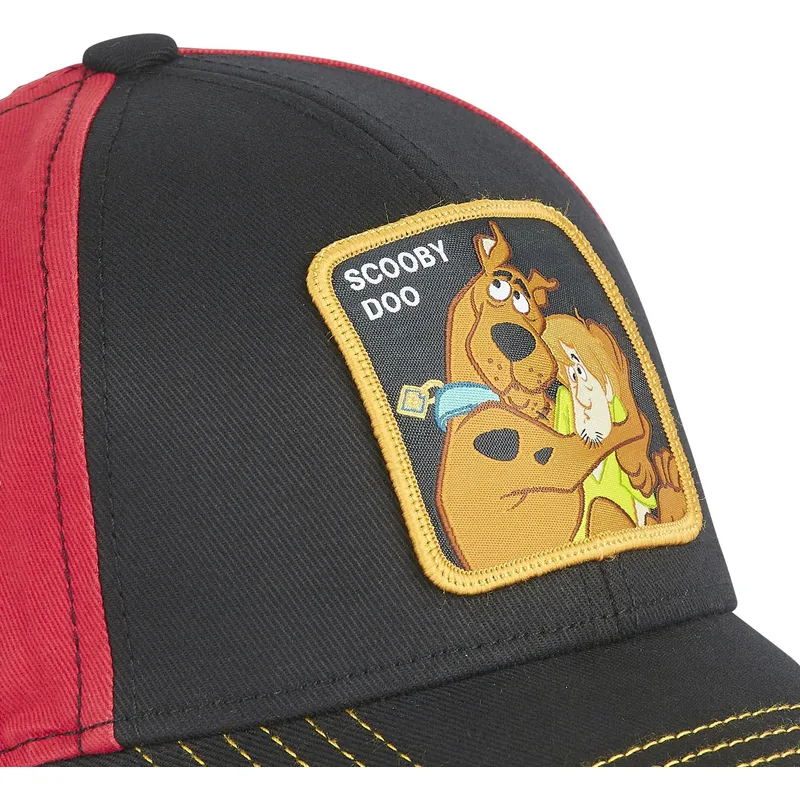 kasketter-buet-sort-snapback-scooby-doo-og-shaggy-scooby-doo-af-capslab
