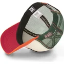 gorra-trucker-beige-gron-og-orange-bugs-bunny-og-daffy-duck-lo2-looney-tunes-fra-capslab