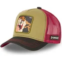 kasketter-buet-brun-snapback-diablo-tasmansk-djaevel-looney-tunes-af-capslab