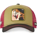 kasketter-buet-brun-snapback-diablo-tasmansk-djaevel-looney-tunes-af-capslab