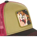 kasketter-buet-brun-snapback-diablo-tasmansk-djaevel-looney-tunes-af-capslab
