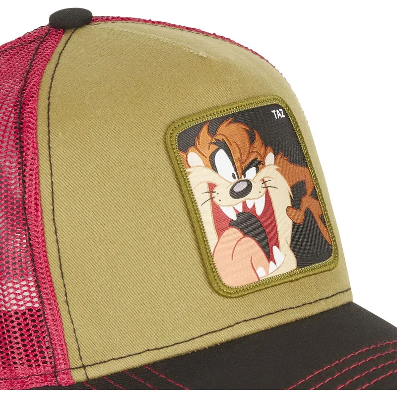 kasketter-buet-brun-snapback-diablo-tasmansk-djaevel-looney-tunes-af-capslab