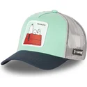 capslab-snoopy-pe2-peanuts-gron-gra-og-marinebla-trucker-kasket