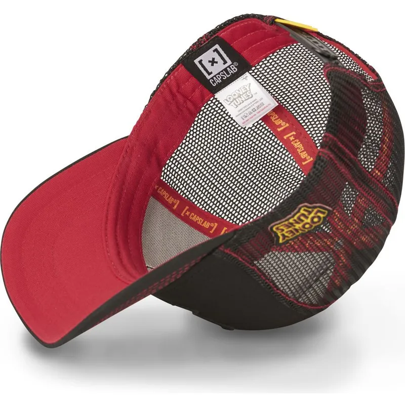 kasketter-buet-sort-snapback-bugs-bunny-og-anders-and-looney-tunes-af-capslab