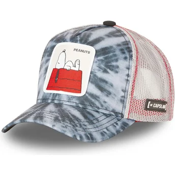 kasketter-buet-marinebla-snapback-snoopy-jordnodder-af-capslab