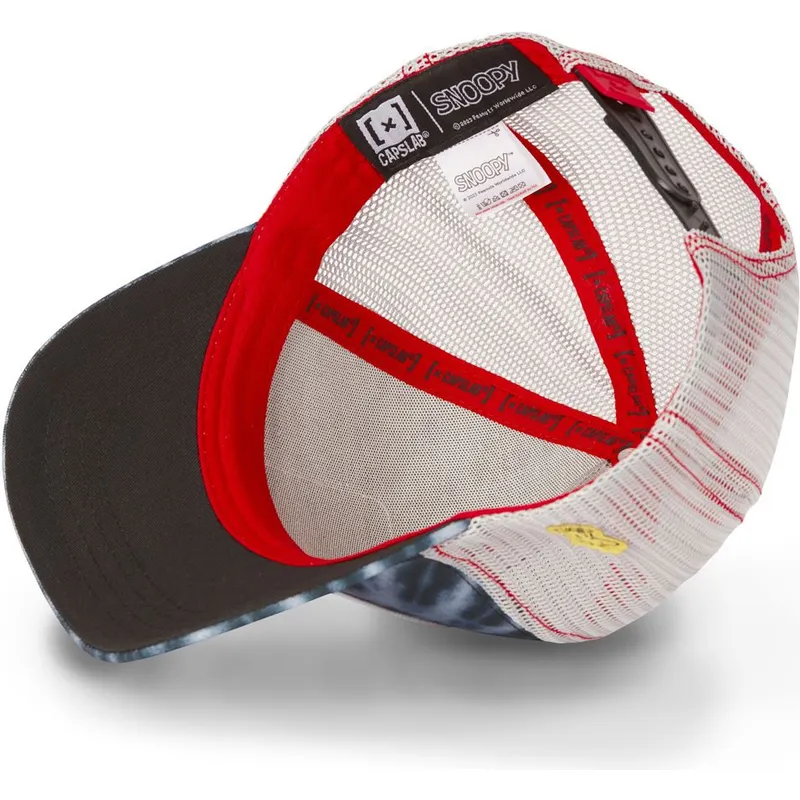 kasketter-buet-marinebla-snapback-snoopy-jordnodder-af-capslab