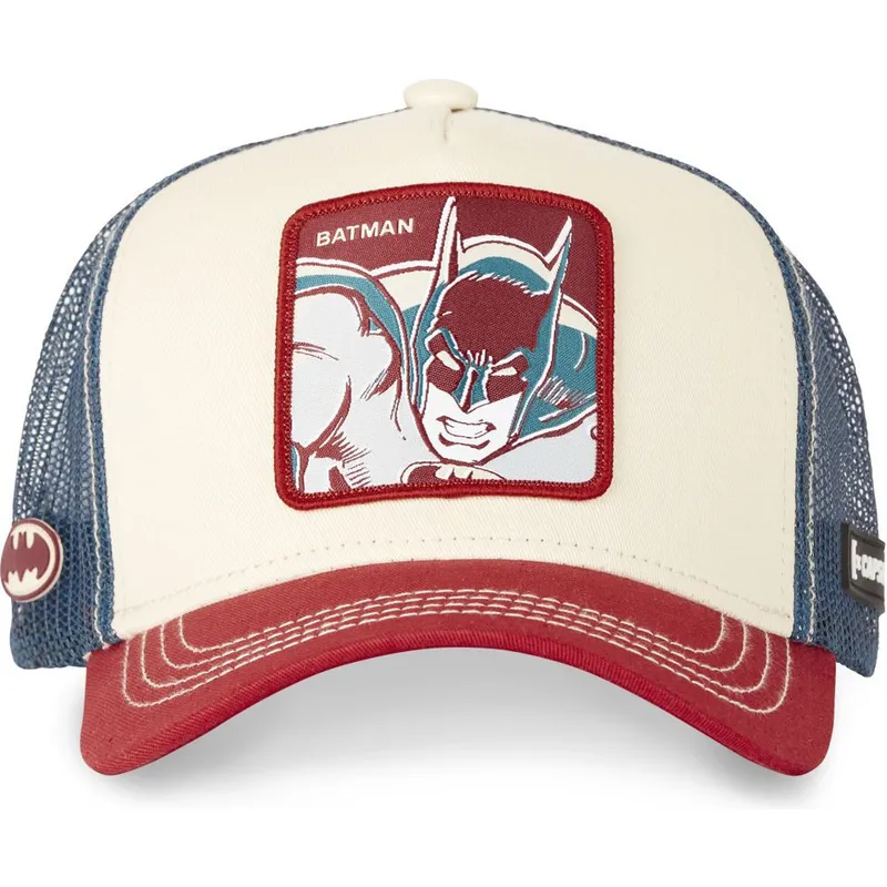 kasketter-buet-beige-snapback-batman-dc-comics-af-capslab kasketter-buet-beige-snapback-batman-dc-comics-af-capslab