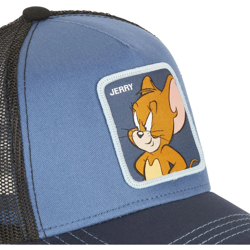 kasketter-buet-marinebla-snapback-jerry-looney-tunes-af-capslab kasketter-buet-marinebla-snapback-jerry-looney-tunes-af-capslab