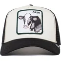 hvid-og-sort-trucker-kasket-ko-cash-cow-fra-goorin-bros