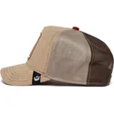 kasketter-buet-brun-snapback-the-farm-af-goorin-bros