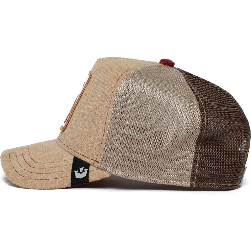 kasketter-buet-brun-snapback-the-farm-af-goorin-bros