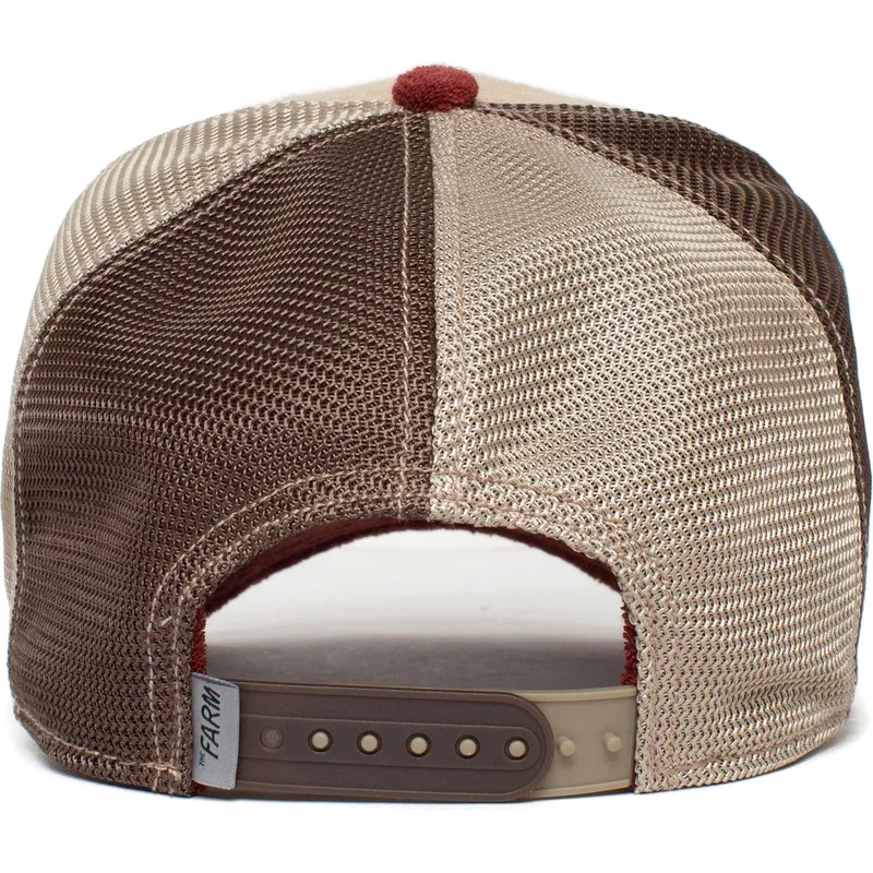 kasketter-buet-brun-snapback-the-farm-af-goorin-bros