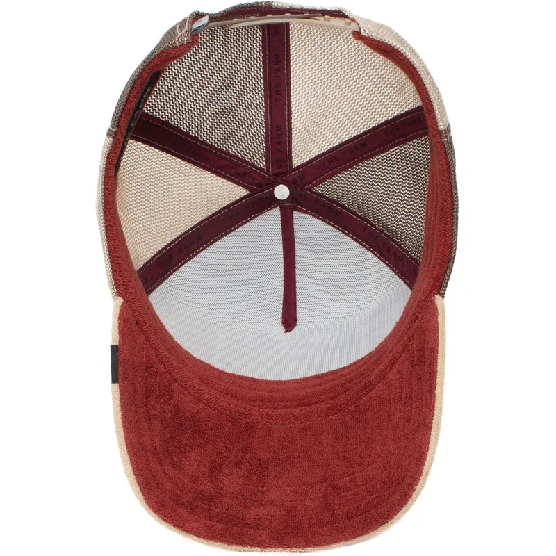 kasketter-buet-brun-snapback-the-farm-af-goorin-bros