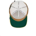 gul-og-hvid-trucker-cap-bi-the-queen-bee-the-farm-fra-goorin-bros
