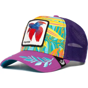 kasketter-buet-violet-snapback-pez-luchador-fra-siam-fighter-even-betta-the-farm-the-farm-af-goorin-bros
