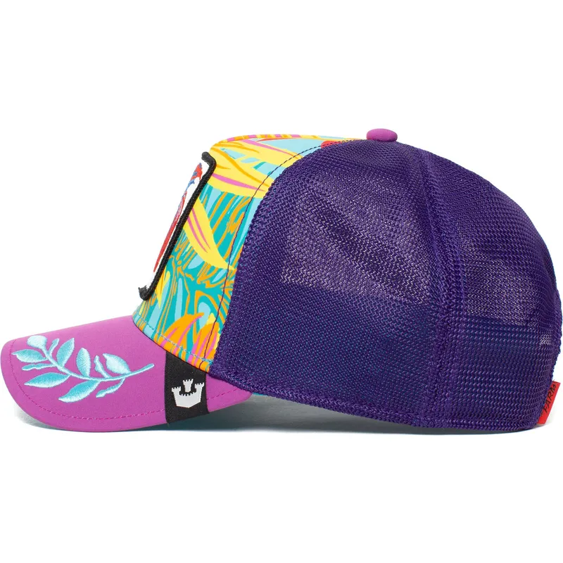 kasketter-buet-violet-snapback-pez-luchador-fra-siam-fighter-even-betta-the-farm-the-farm-af-goorin-bros