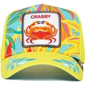 gul-trucker-kasket-krabbe-crabby-totally-clawsome-the-farm-fra-goorin-bros