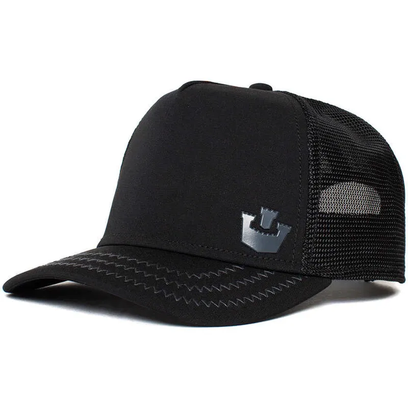 kasketter-buet-sort-snapback-the-farm-af-goorin-bros