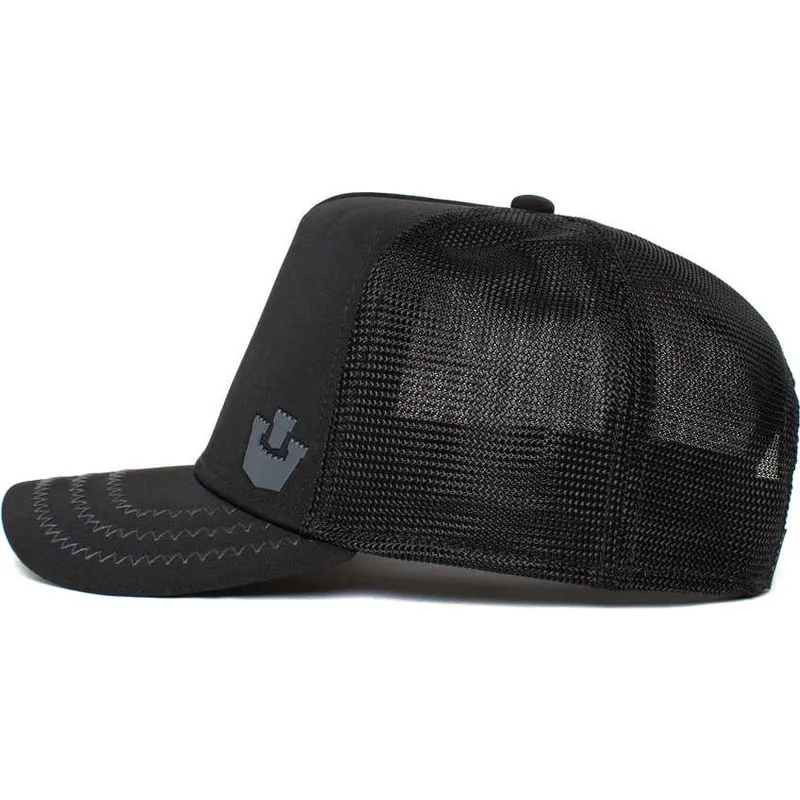 kasketter-buet-sort-snapback-the-farm-af-goorin-bros