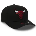 sort-buet-snapback-kasket-9fifty-stretch-snap-fra-chicago-bulls-nba-fra-new-era