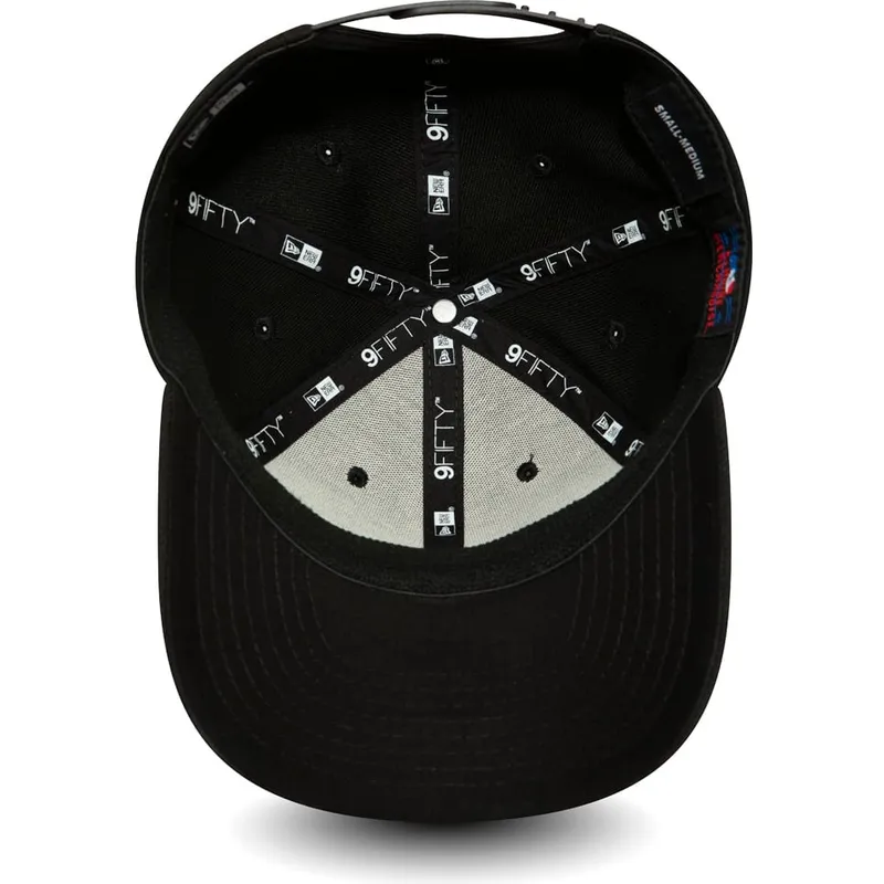 sort-buet-snapback-kasket-9fifty-stretch-snap-fra-chicago-bulls-nba-fra-new-era