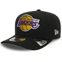 sort-buet-snapback-kasket-9fifty-stretch-snap-fra-los-angeles-lakers-nba-fra-new-era