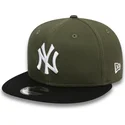 kasketter-flad-gron-snapback-9fifty-colour-block-fra-new-york-yankees-mlb-af-new-era