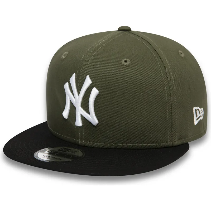 kasketter-flad-gron-snapback-9fifty-colour-block-fra-new-york-yankees-mlb-af-new-era
