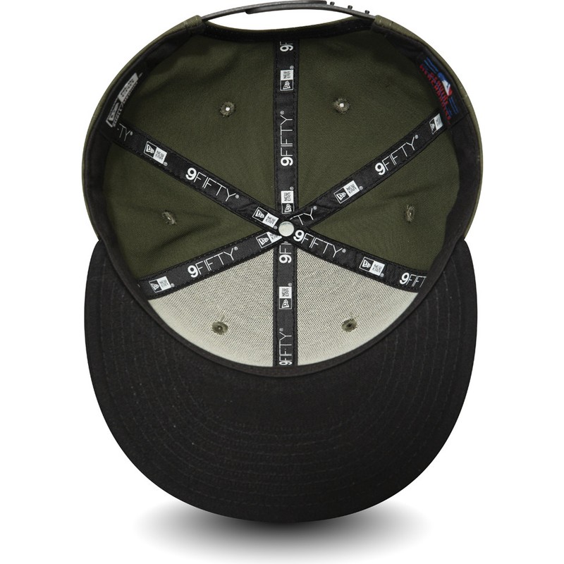 new-era-flat-brim-9fifty-colour-block-new-york-yankees-mlb-green-and-black-snapback-cap