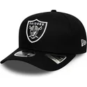 sort-buet-snapback-kasket-9fifty-team-stretch-snap-fra-las-vegas-raiders-nfl-fra-new-era