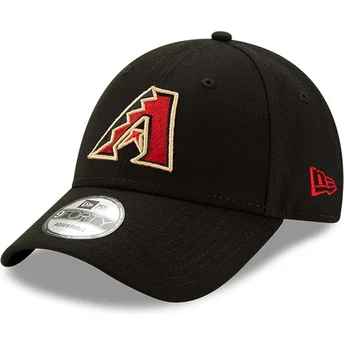 Kasketter buet sort justerbar rem 9FORTY The League fra Arizona Diamondbacks MLB af New Era
