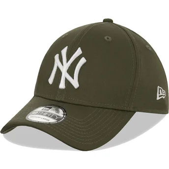 Grøn justerbar curved kasket 39THIRTY League Essential fra New York Yankees MLB fra New Era
