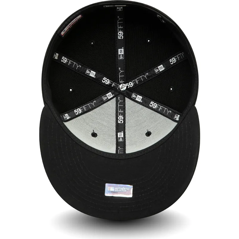 sort-fitted-59fifty-authentic-on-field-game-kasket-fra-chicago-white-sox-mlb-af-new-era
