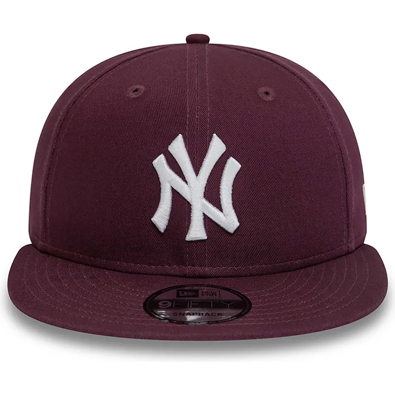 kasketter-flad-rod-snapback-granate-9fifty-essential-fra-new-york-yankees-mlb-af-new-era